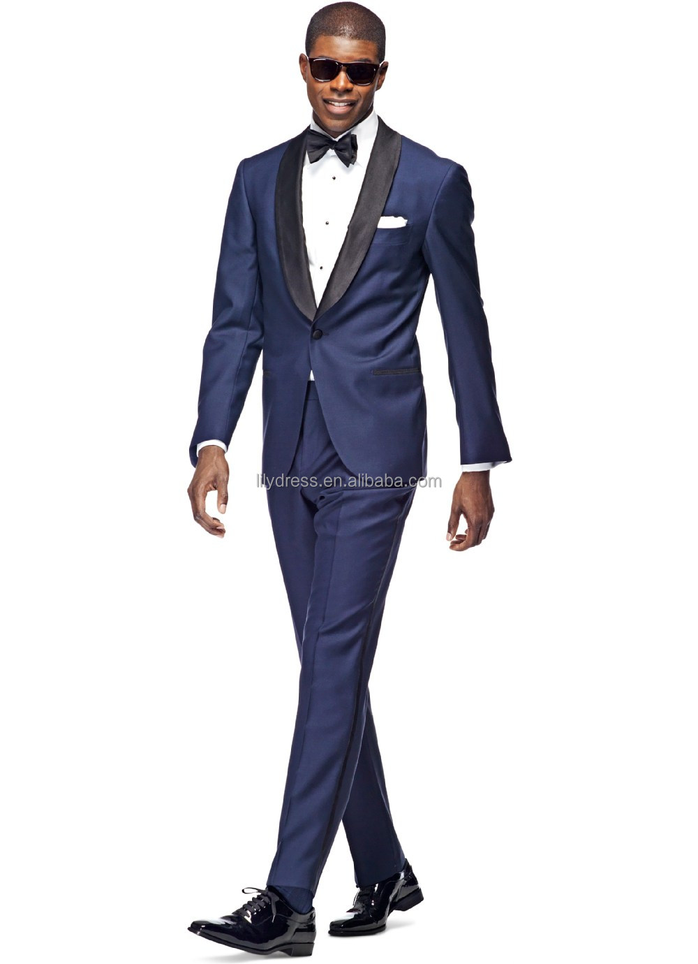 Title: Mastering the Art of mens suit pairing: The Perfect Blend of Blue Suit and Tie