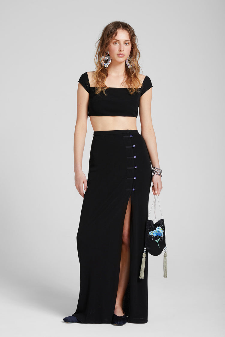 Title: The Enchanting Elegance of a Suit and Skirt Outfit: A Visual Journey