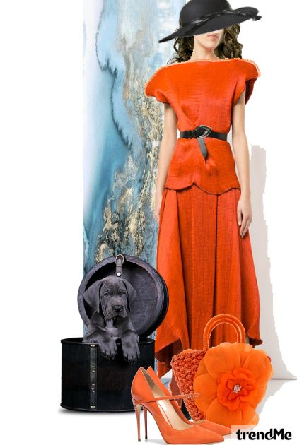The Orange Tie: A Fashionable Classic