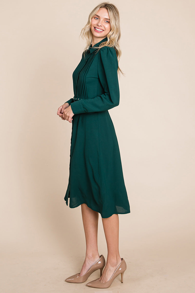 Dress, Tie, and Photo: A Fashionable Combination