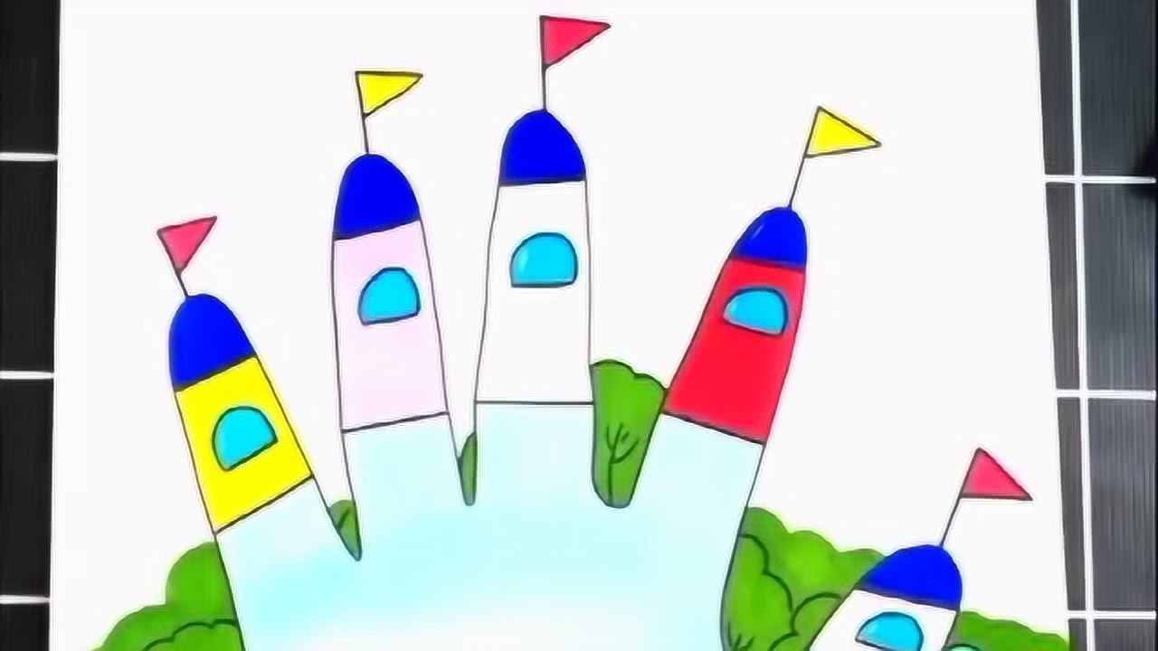 幼儿园画各种简单领带