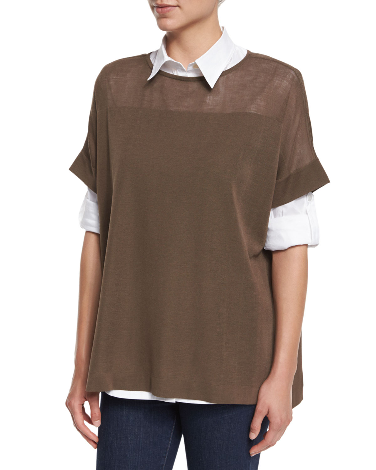 The Style of a Tie-short-sleeve shirt