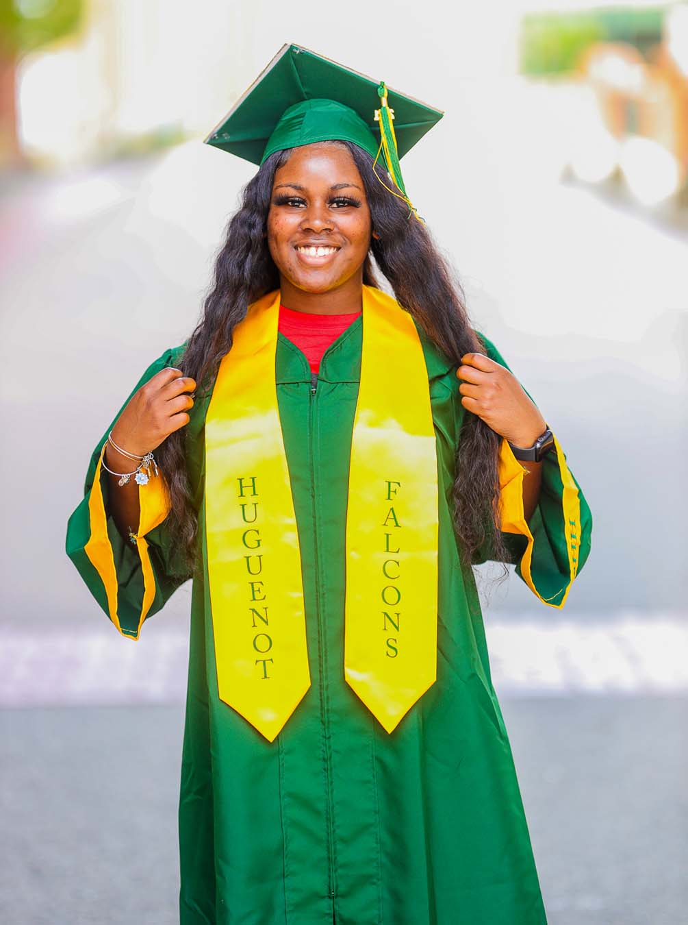 The significance of the graduation photo tie