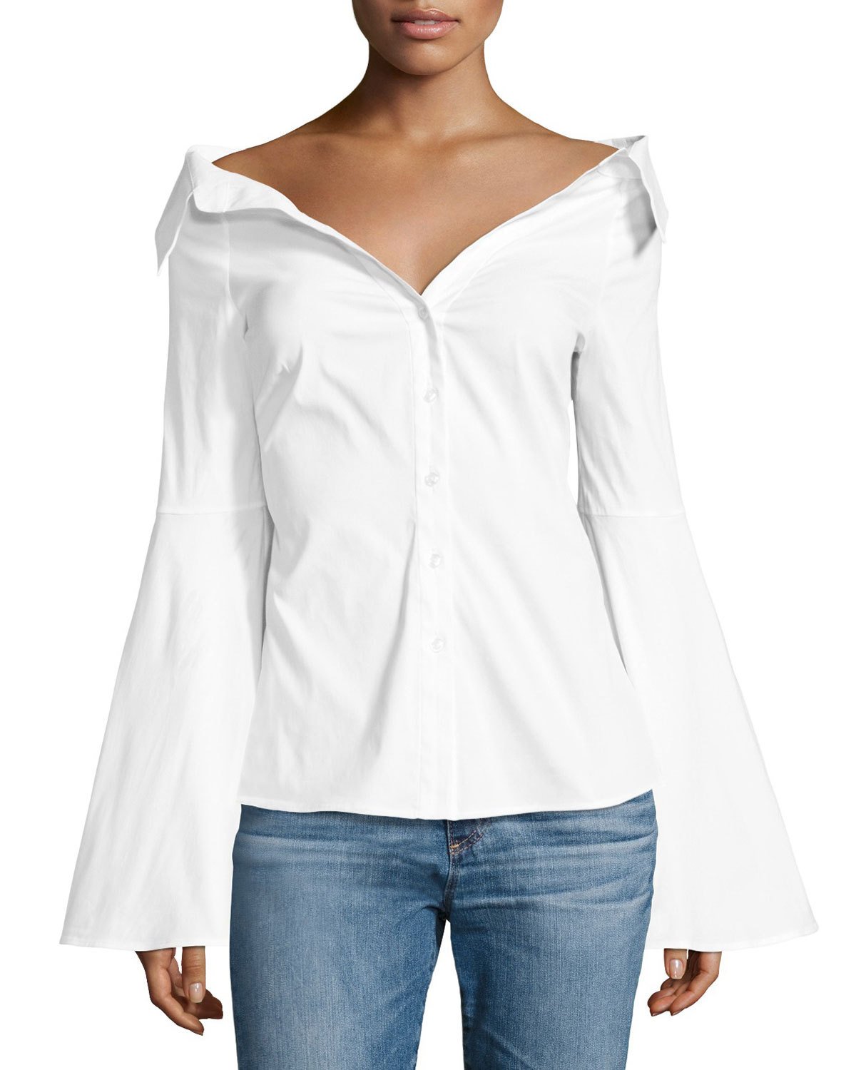 Title: Chic and Elegant: The Alluring White Tie Blouse with Chiffon Shirt in Fashionable Designs