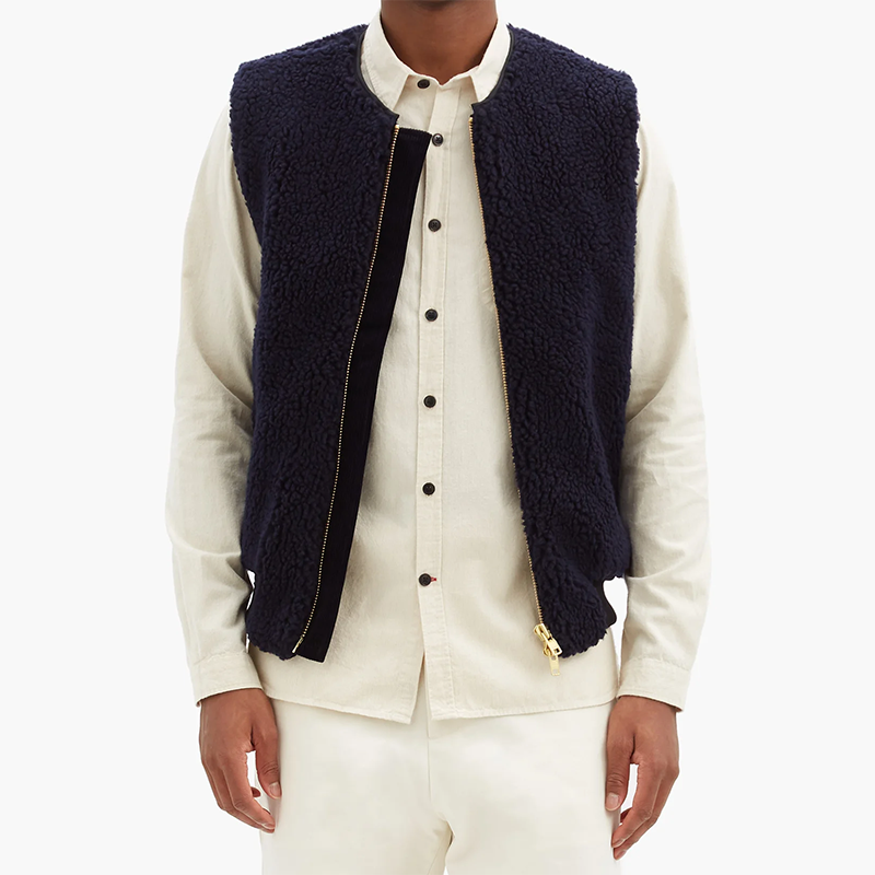 Title: The Versatility of Mens Fashion: The Interplay between Wool Coats, Fur Vests, and Ties
