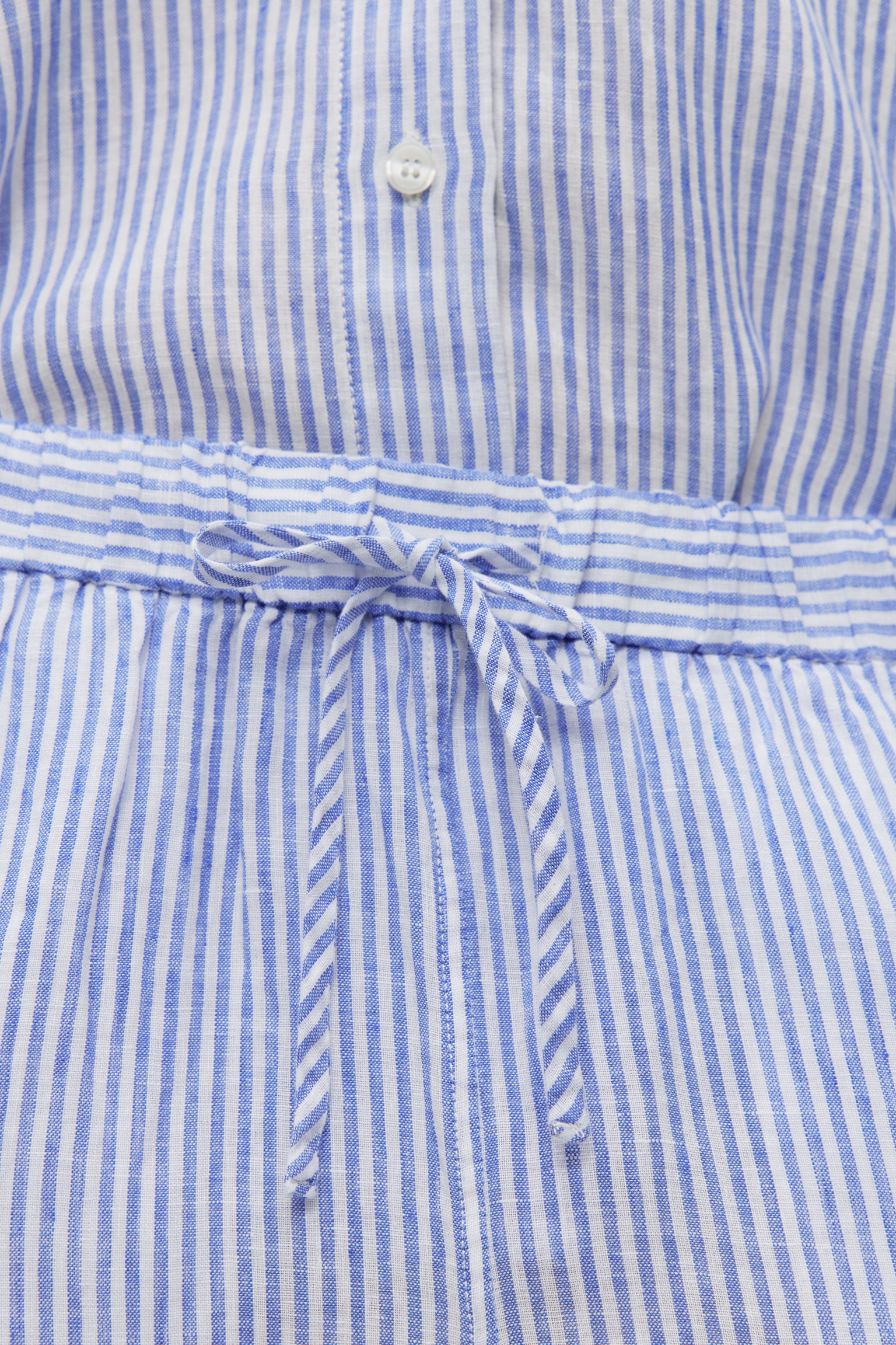 The Story of a Blue and White Striped Tie