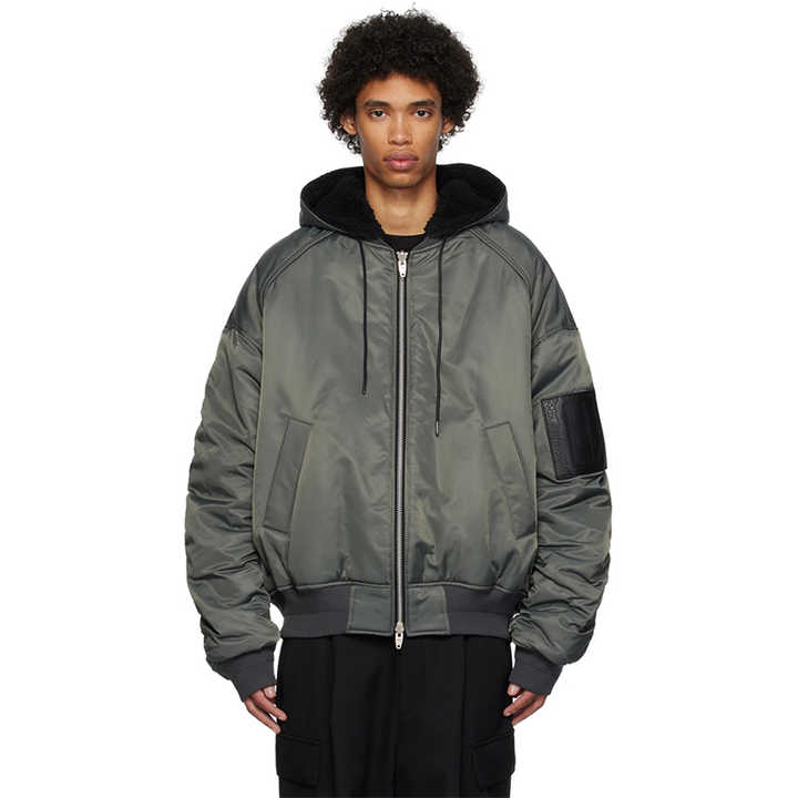 Title: The Stylish and Warm combination: The Evolution of the down jacket with a tailored blazer and a necktie