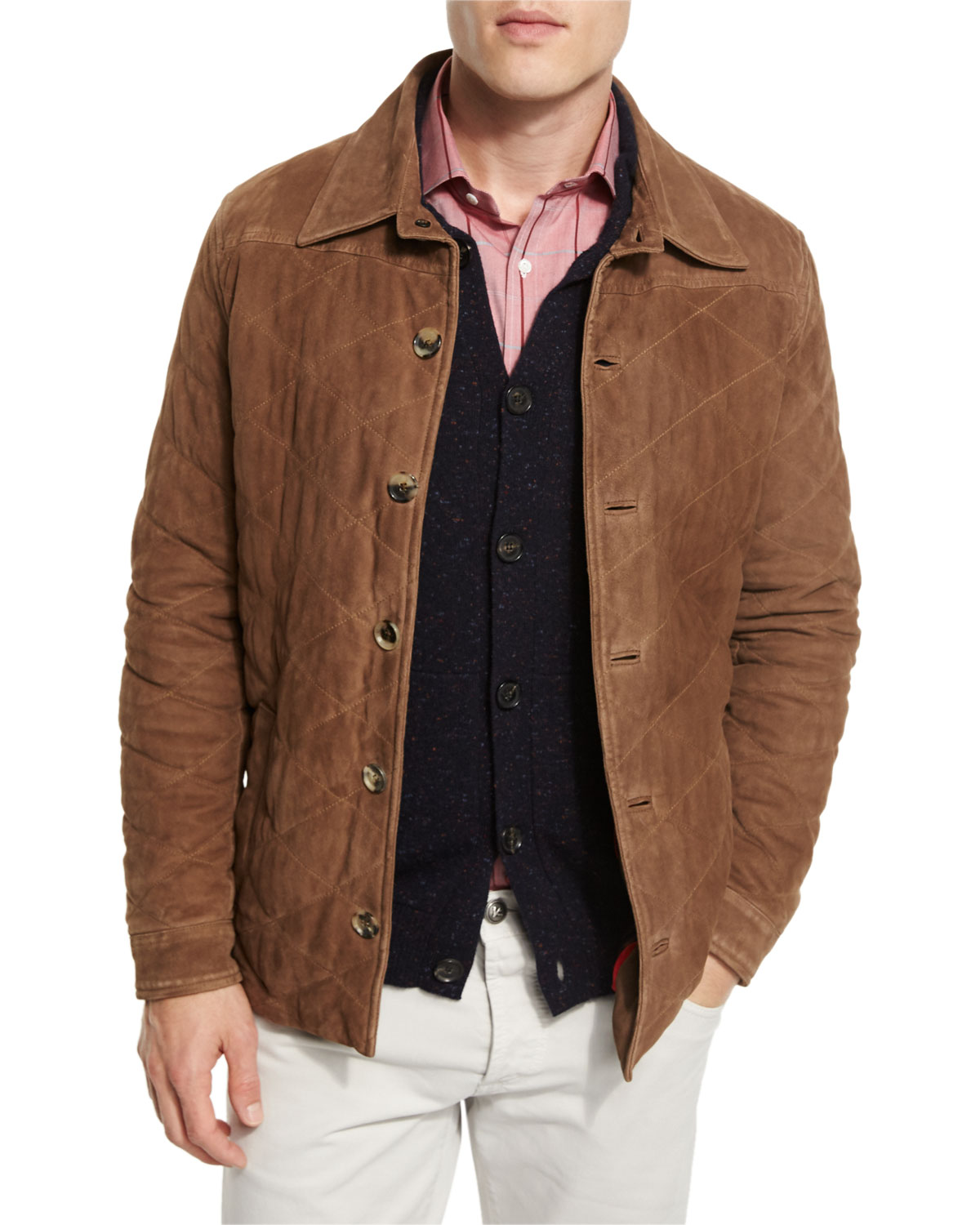 Title: Unconventional yet Stylish: Mens Outfit of Jeans, Mens Timberland Jacket, and Dress Shirt with Tie