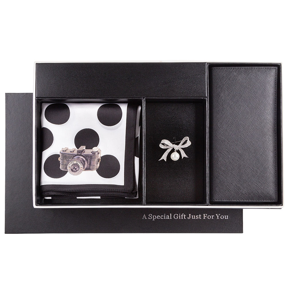 Branded Black Tie Gift Box: The Ultimate Collection of Luxury Sophisticated Accessories