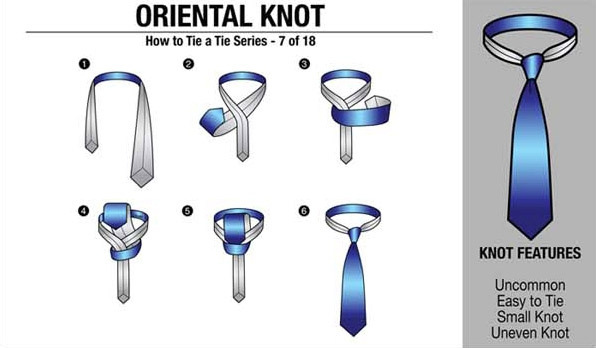 How to Tie a波罗领带打法图解法