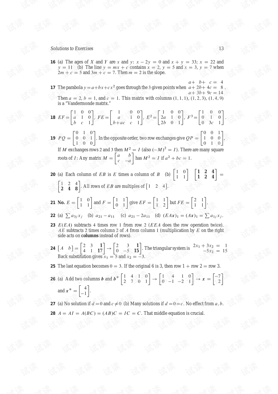Linear Algebra as a Tie: Uniting Diverse Fields and Applications