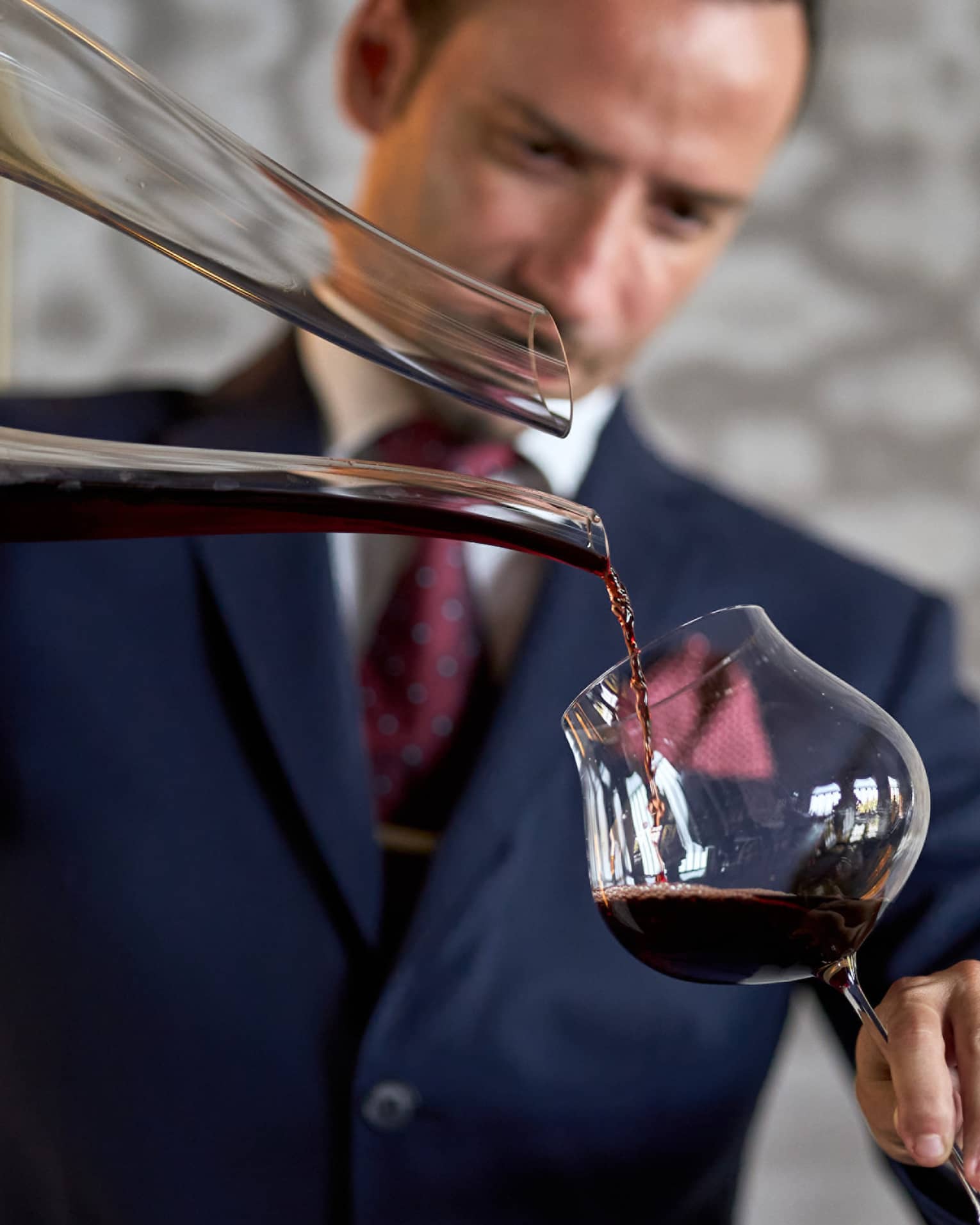 Wine-Colored Suit and Tie: The Perfect Combination
