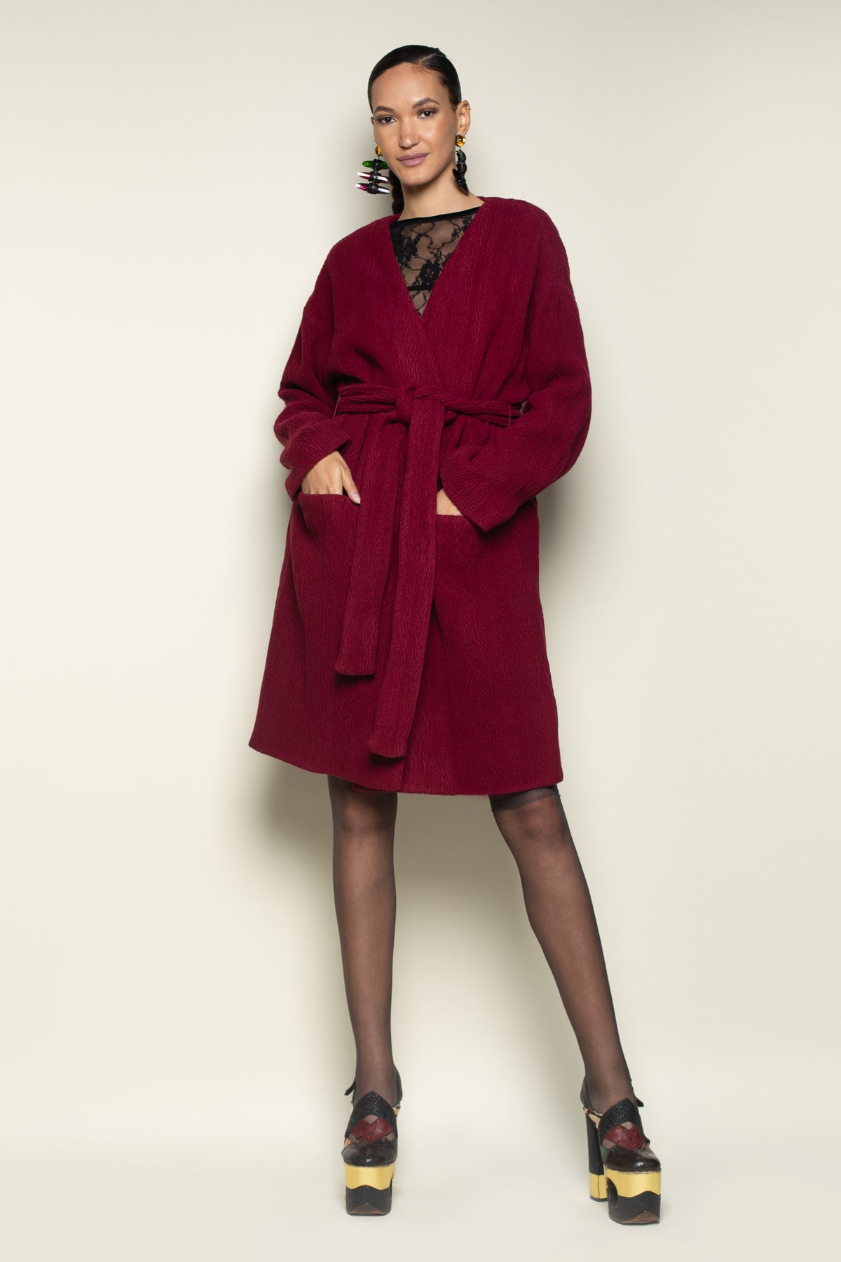 What Tie to Wear with a Wine-Red Suit