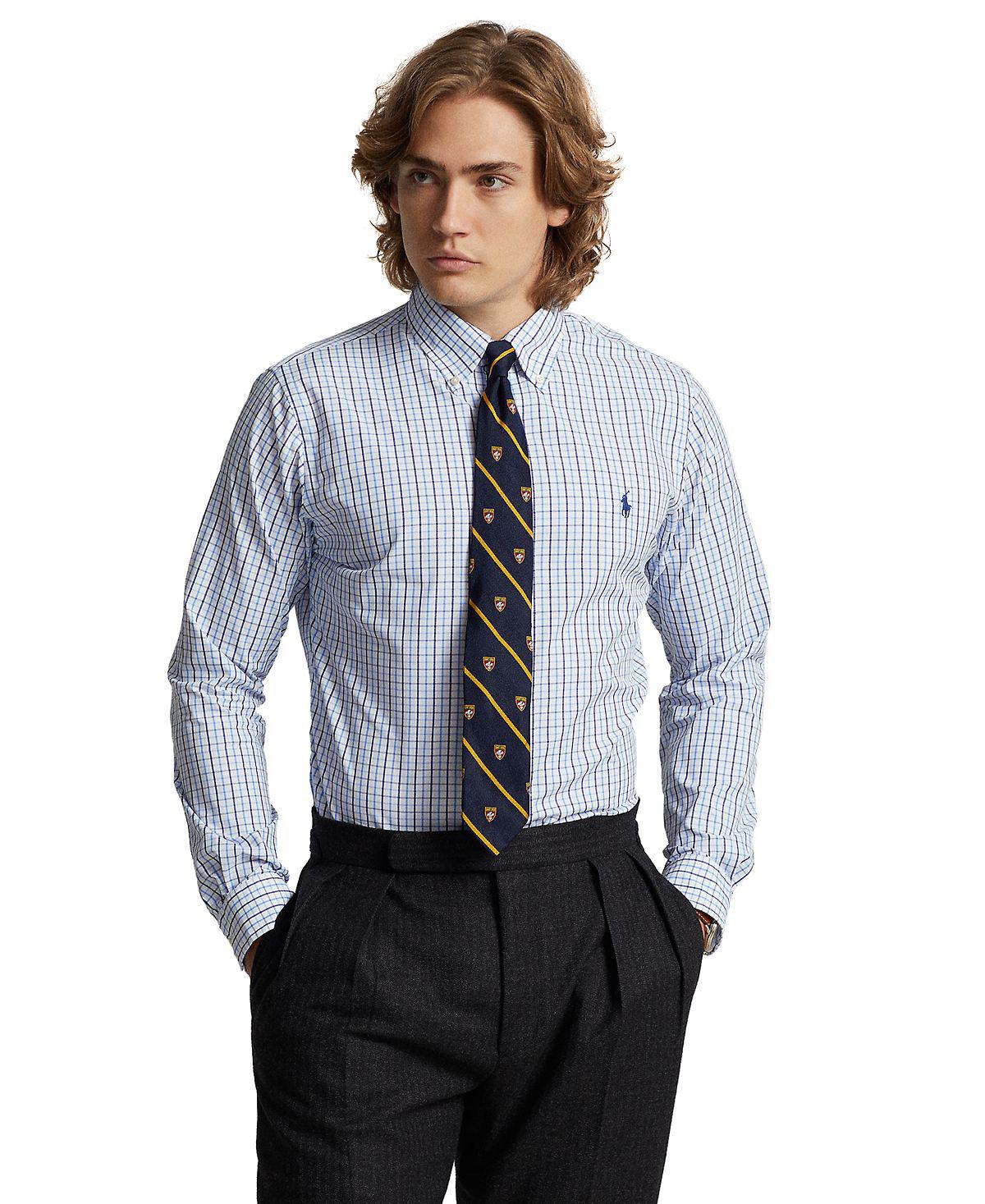 Title: The Perfect Combination: White Collar and Blue Tie – A Style Statement