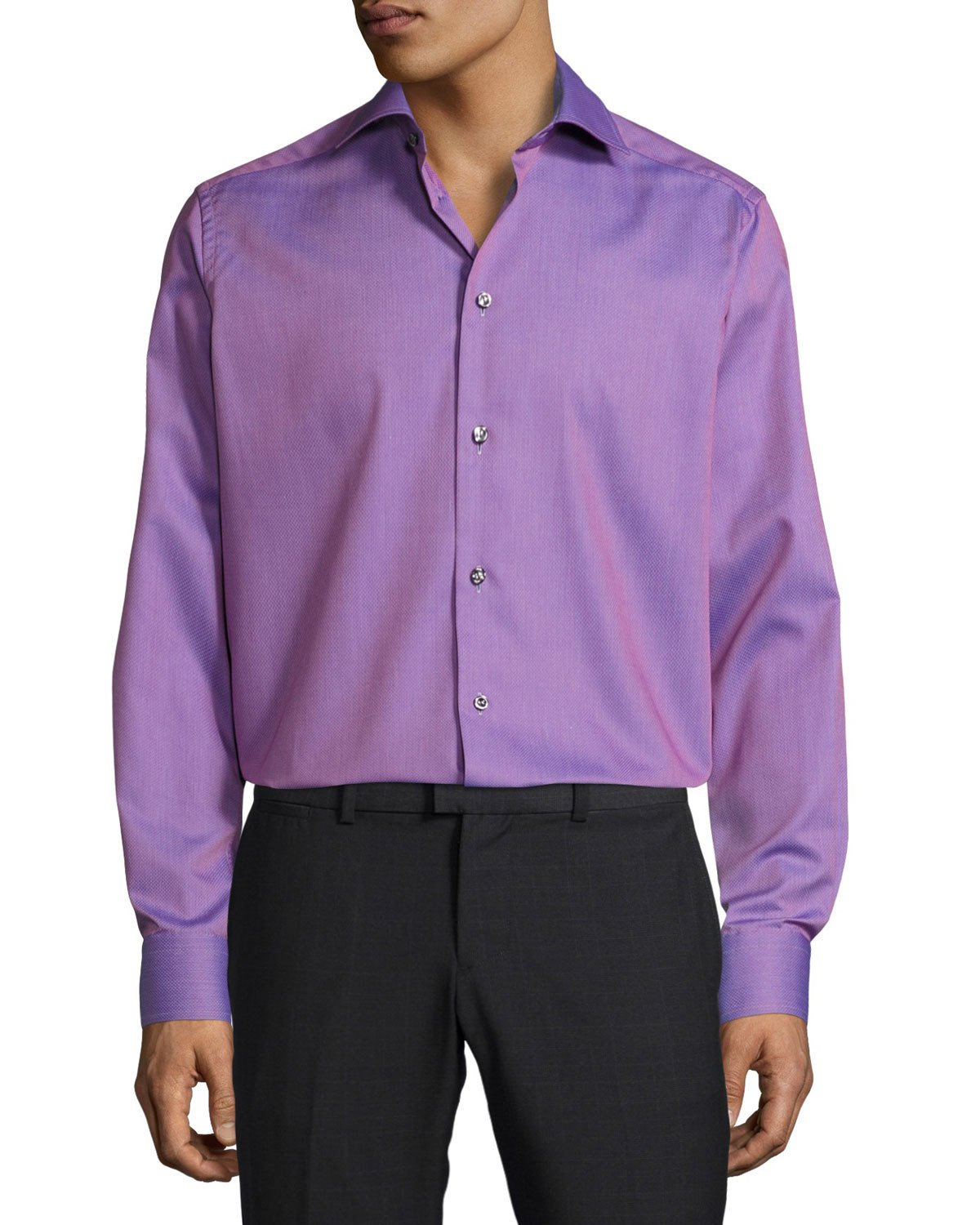 LIGHT PURPLE SHIRT WITH TIE: A STYLISH COMBO