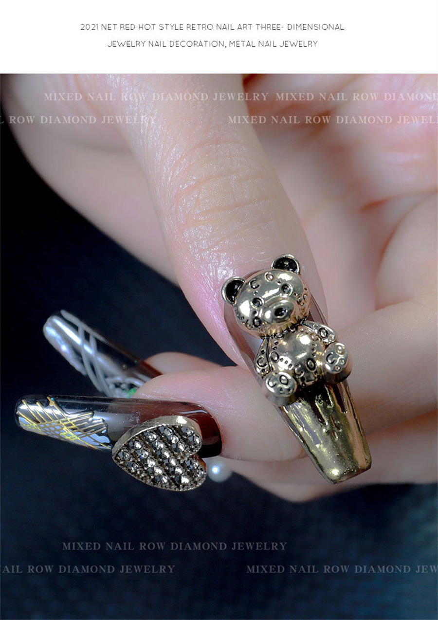 Title: A Guide to Little Bear Tie Nail Art Styles with Price List