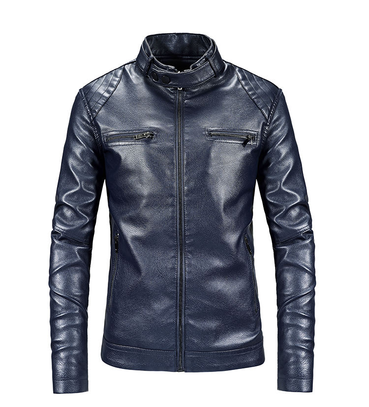 Title: Unveiling the Timeless Elegance: Hong Kong Style Leather Jackets with Double-Sided Tie Layout