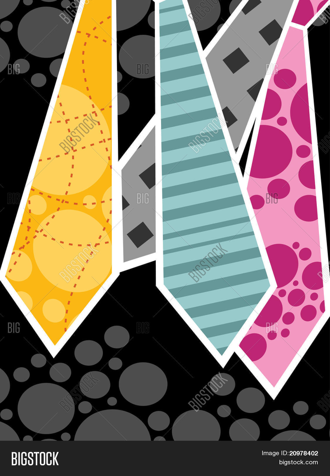 Title: A Comprehensive Collection of Tie Patterns Illustrations for Your Creative Projects