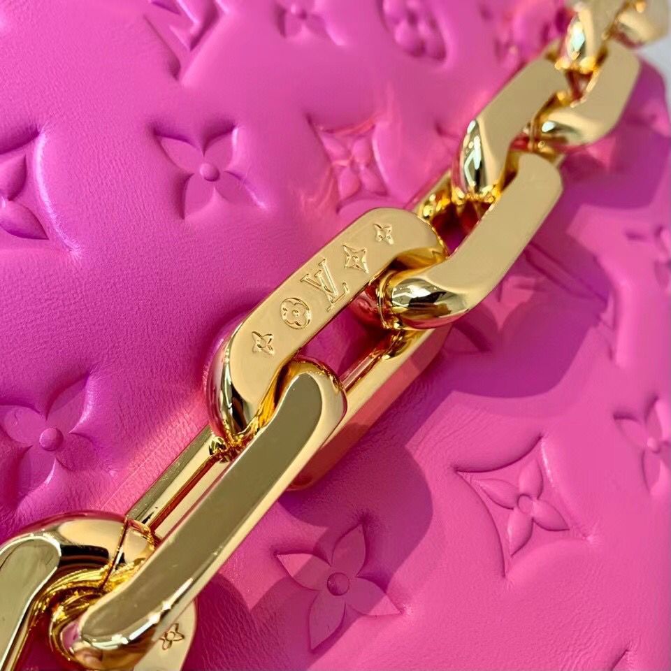 Title: The Unique Charm of a Tie with LV and Pink