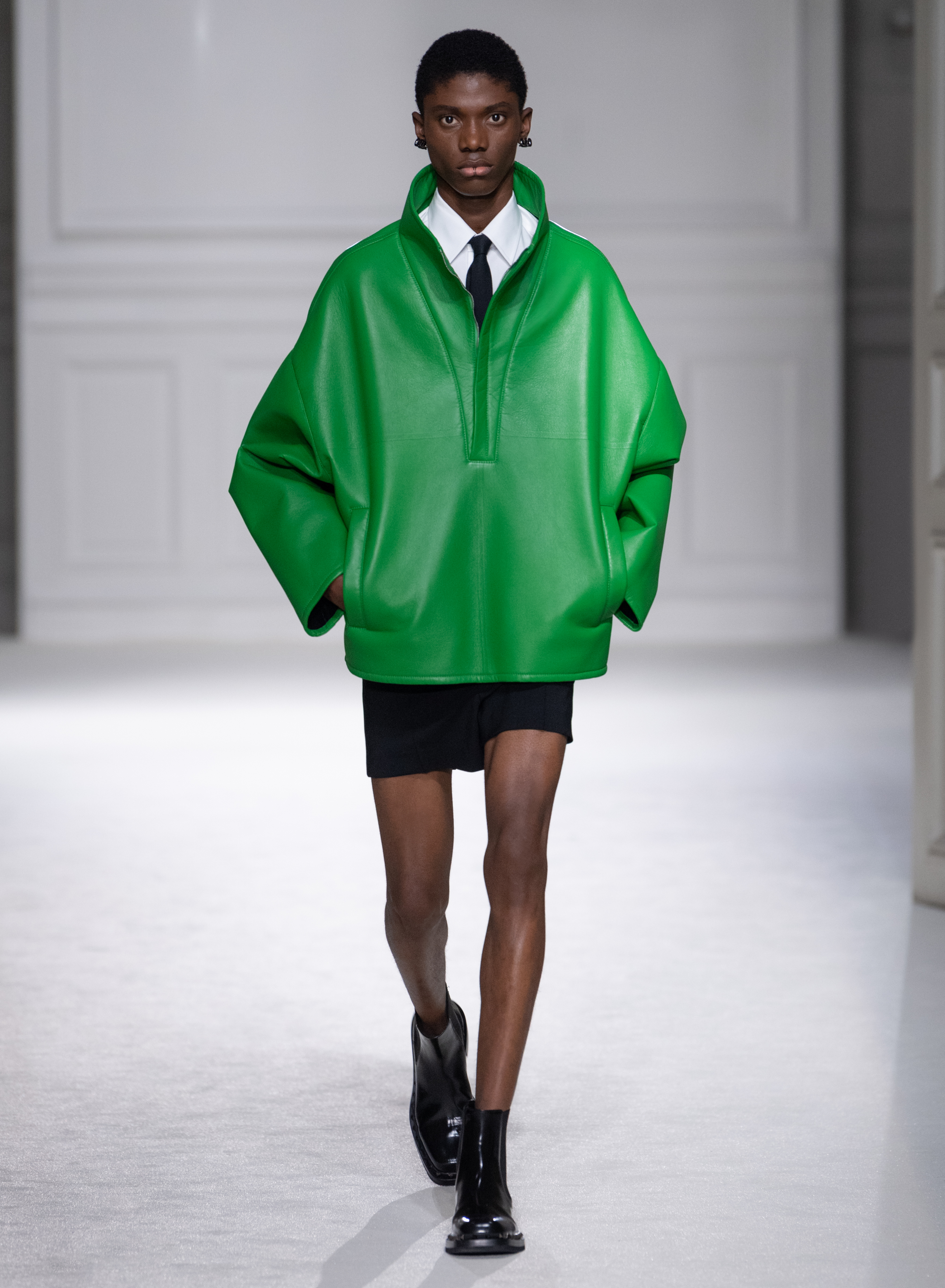 Title: The Unique Fashion Trend of Green Tie Students