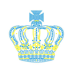 Title: The Royal Crown Pattern Tie