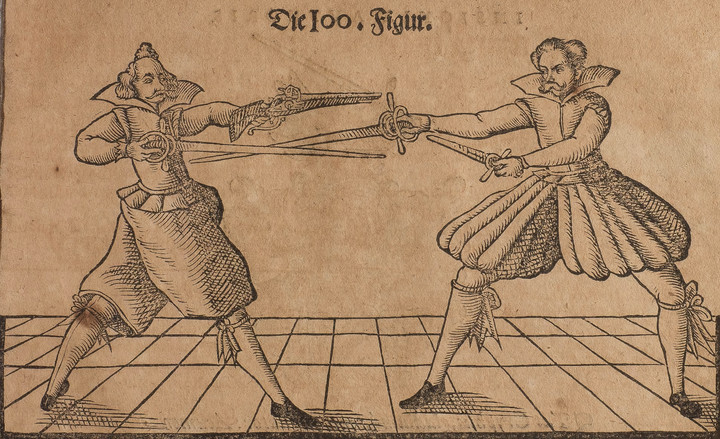 The Elegant Dance of the Swordsmanship Tie