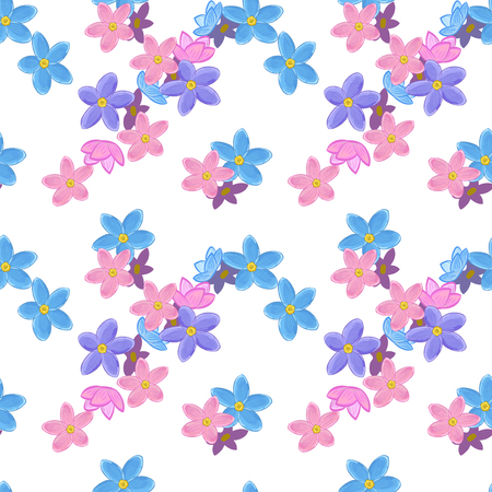 English Title: Recommended Patterns of Fragmented Flower Ties with Pictures