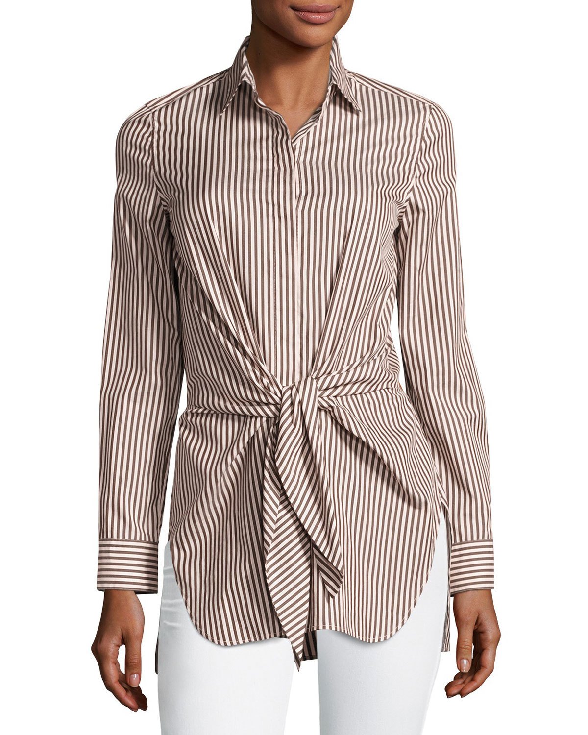 Title: The Elegance of Striped Tie for Women
