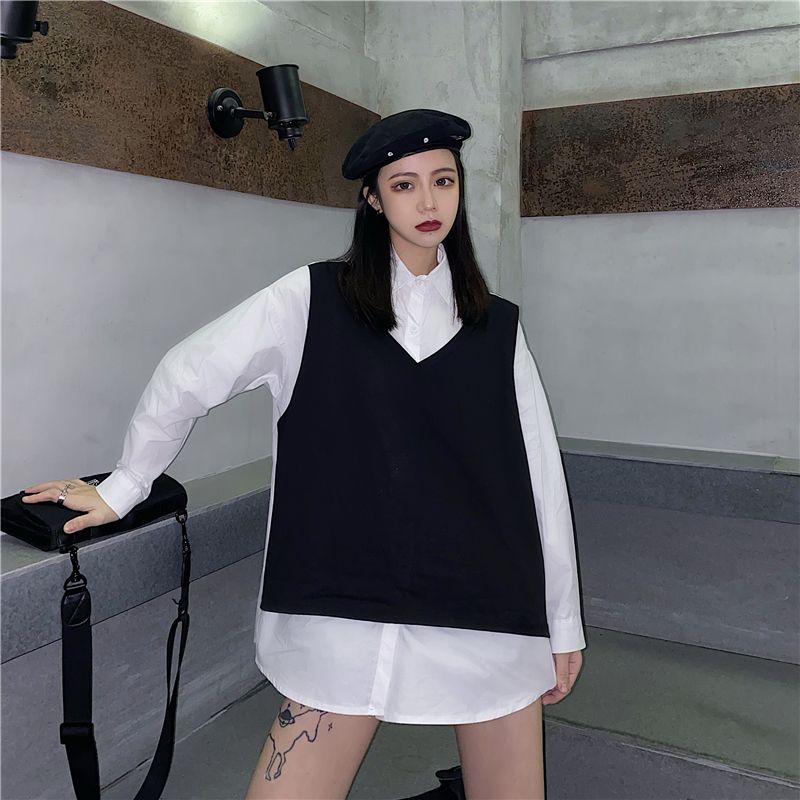 休闲衬衫领带推荐女款式