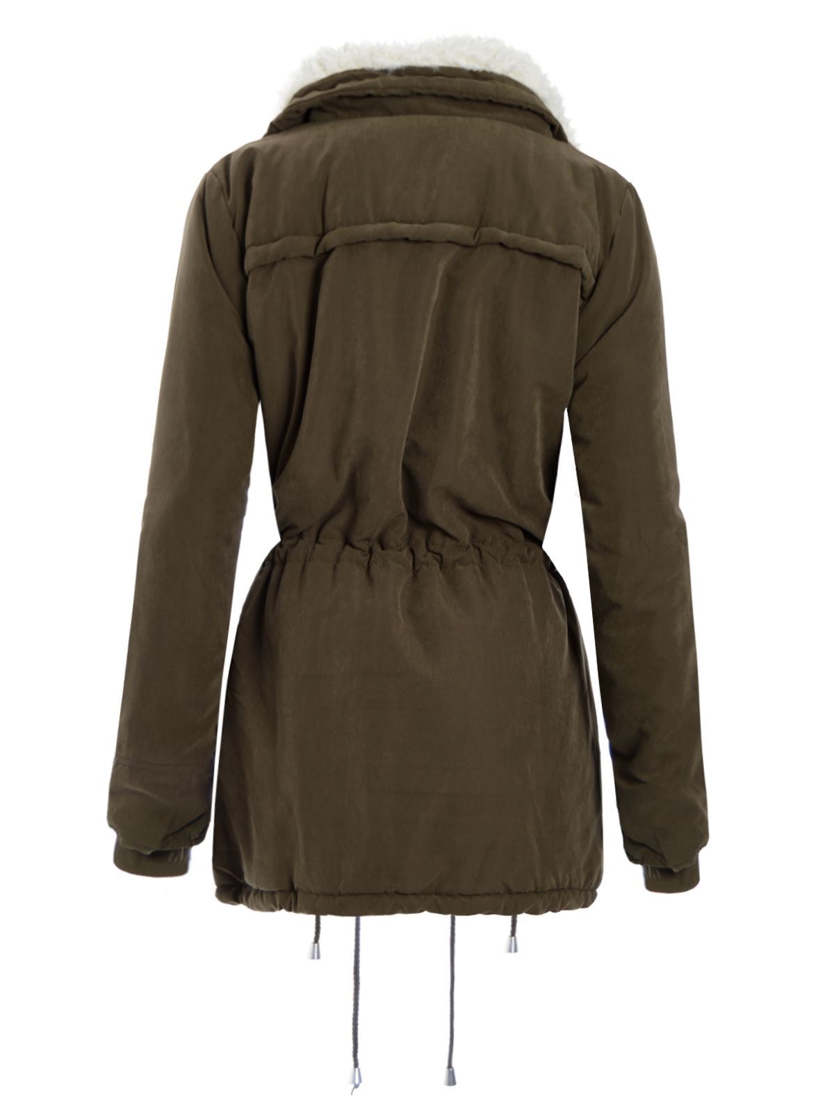 Title: Ladies Coats with Distinctive Tie Brands