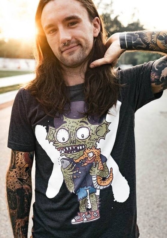Title: The Unconventional Tie Brand: A Tale of a Tattooed and Small-Sized Male