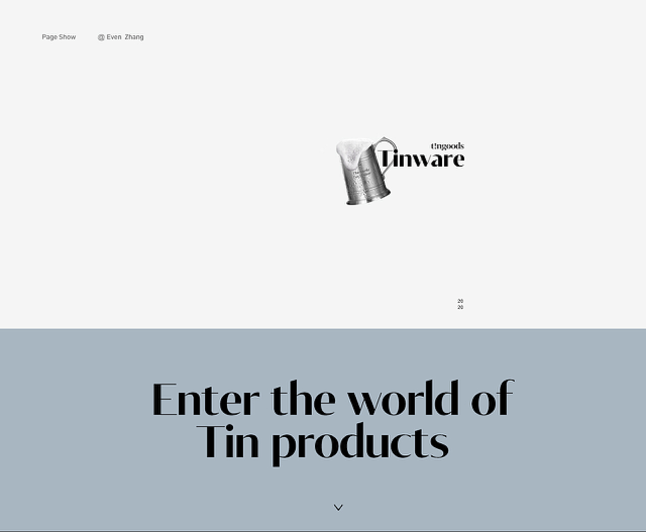 Title: The Tie Brand Introduction Template Website