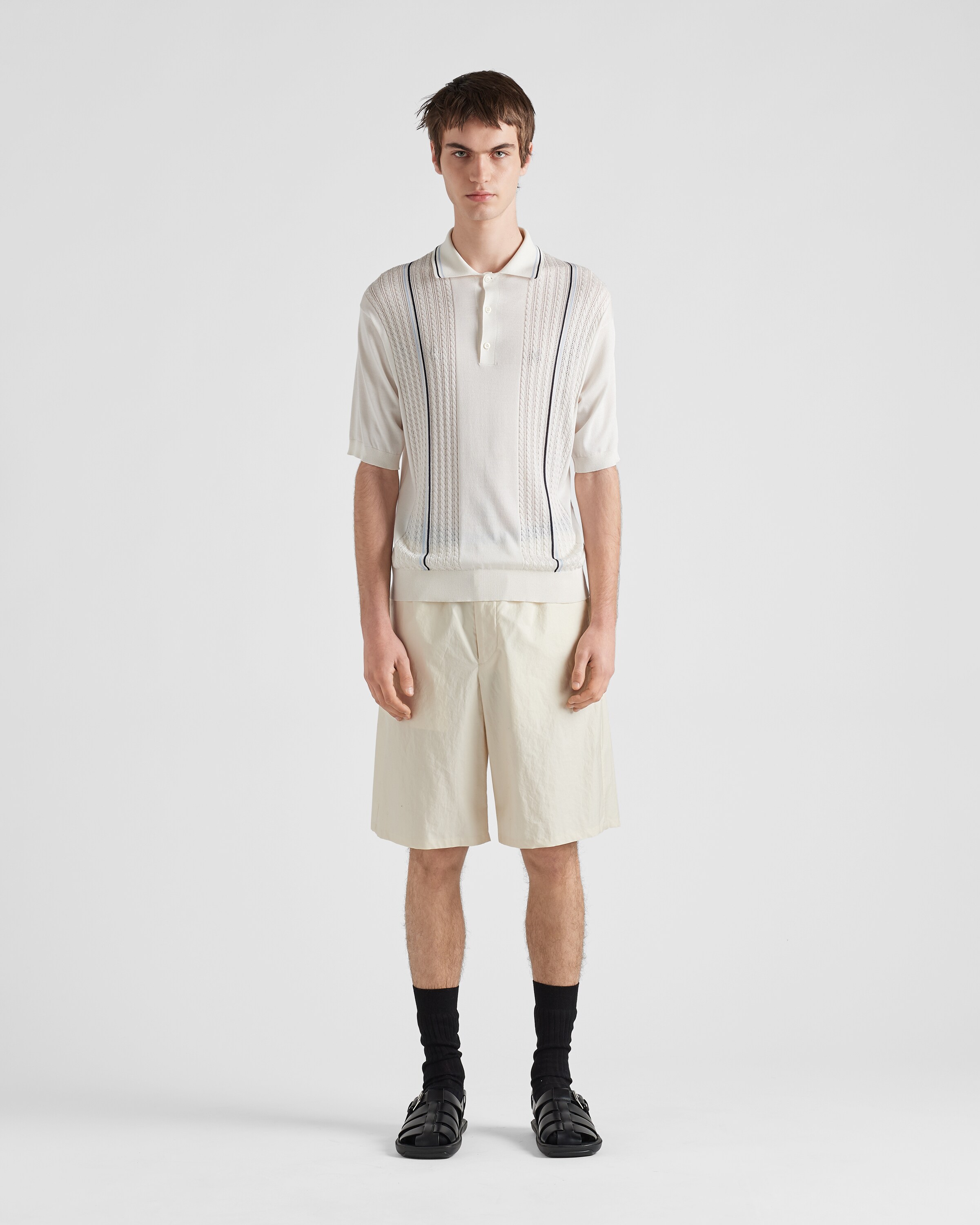 Title: The IconicCombination: Prada, the Timeless Brand, and the  Polo Tee