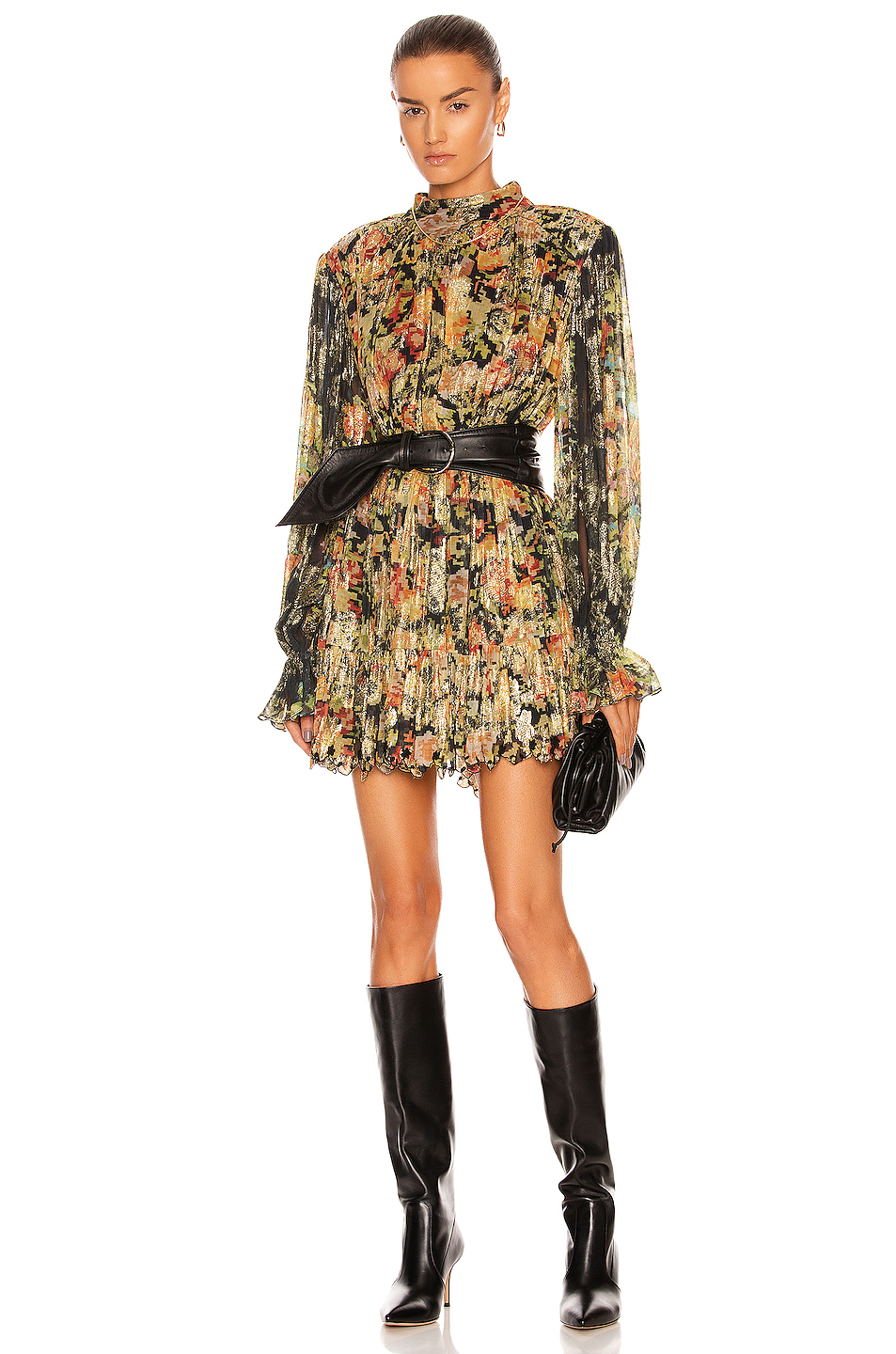 Title: Adornment of Grace and Power: The Naval Tie Dress