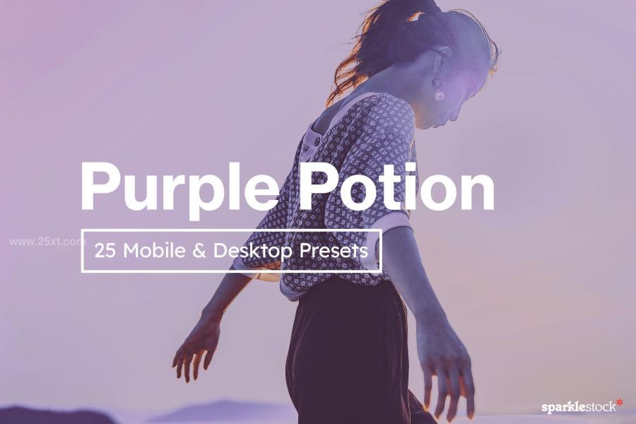 Purple Horizon Ties: A Masterpiece of Style and Substance