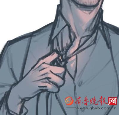 The Unique Charm of a扯领带半身头像