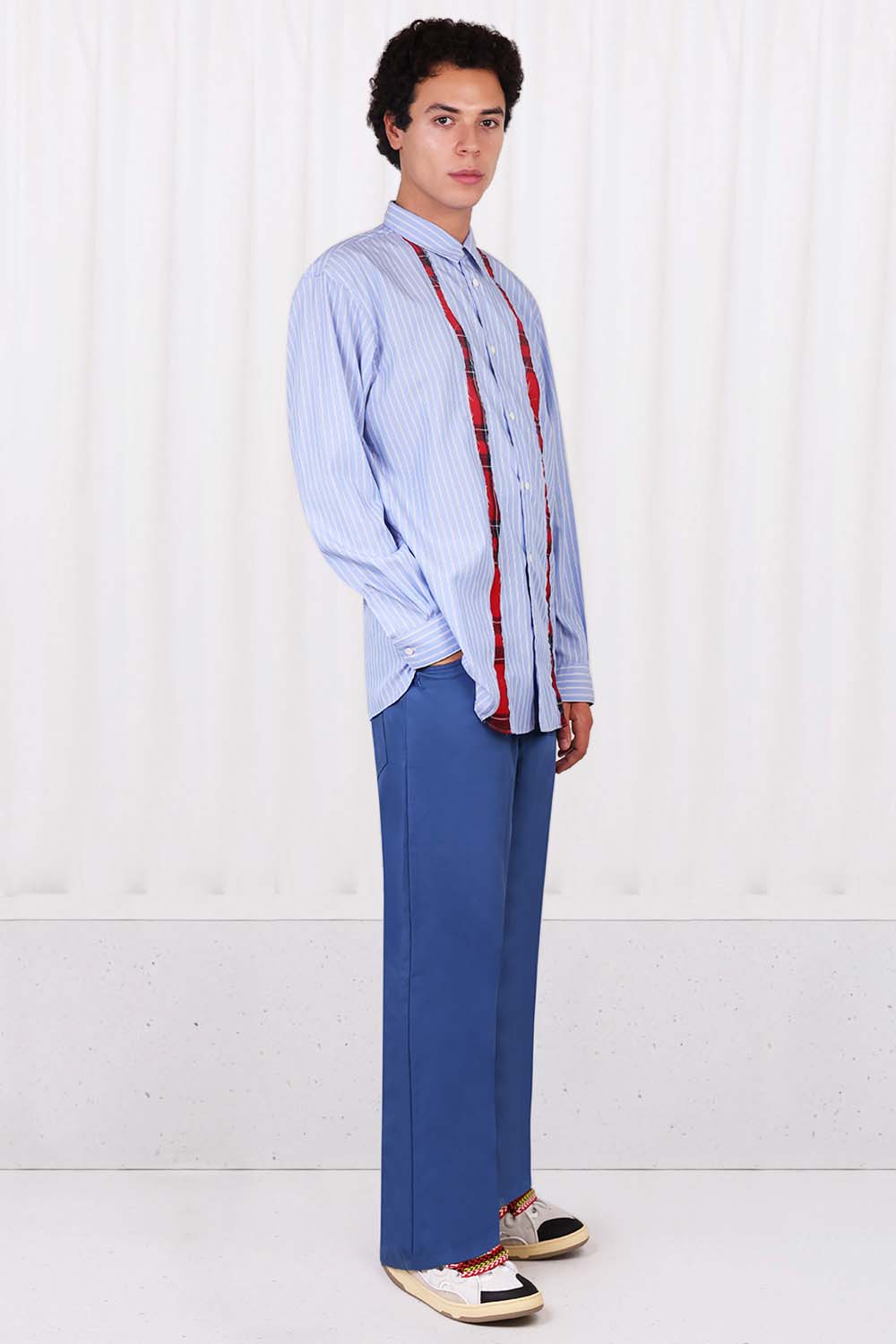 Blue Collar Vibes: Unleashing the Efficacy of Striped Pants and Ties in the Workplace