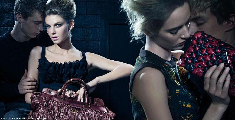 The Elegance of a Black Tie Prada