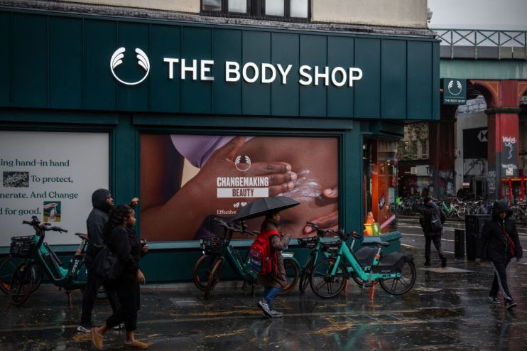 The Artistic Depiction of a Tie Shop
