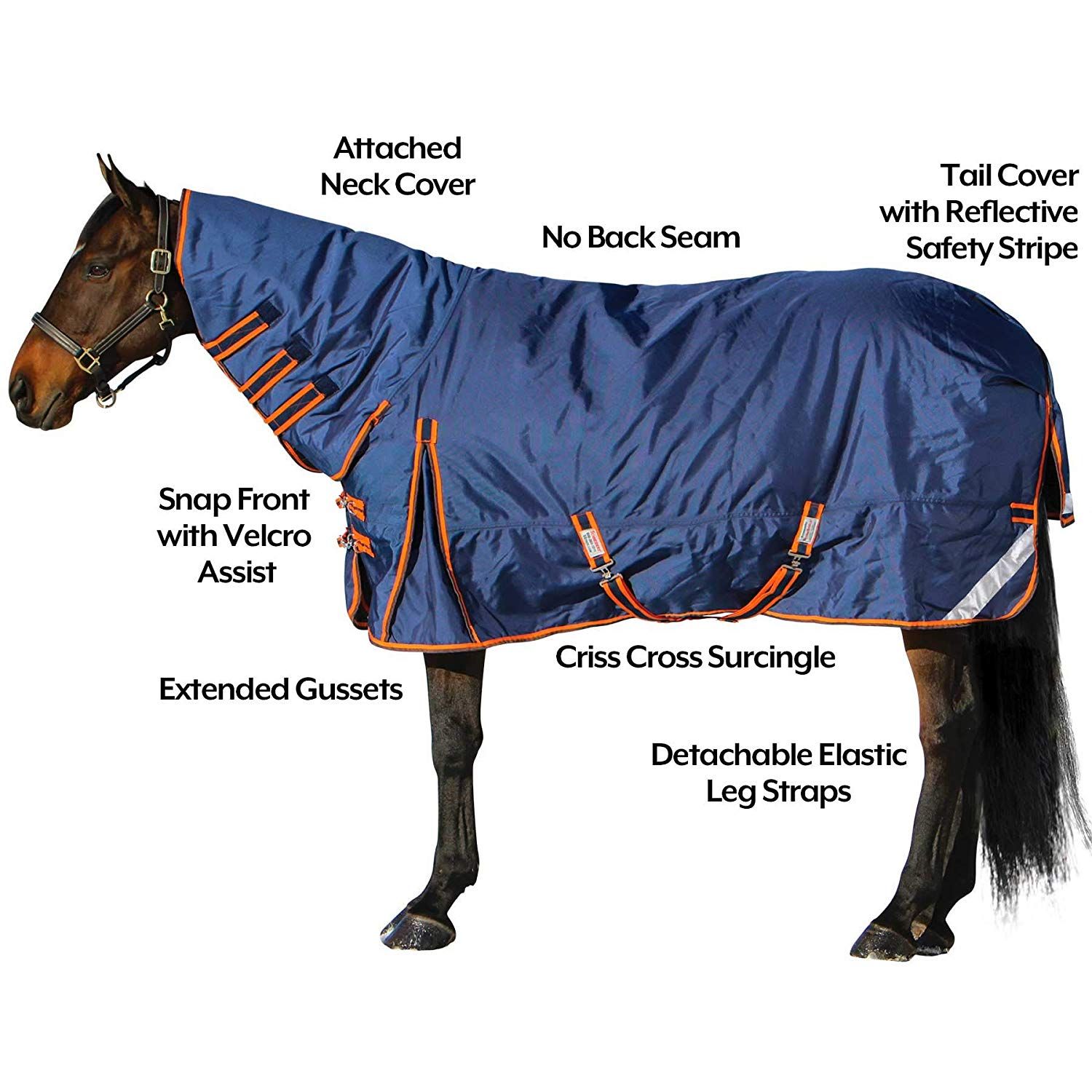 The Story of a Horse Pattern Tie