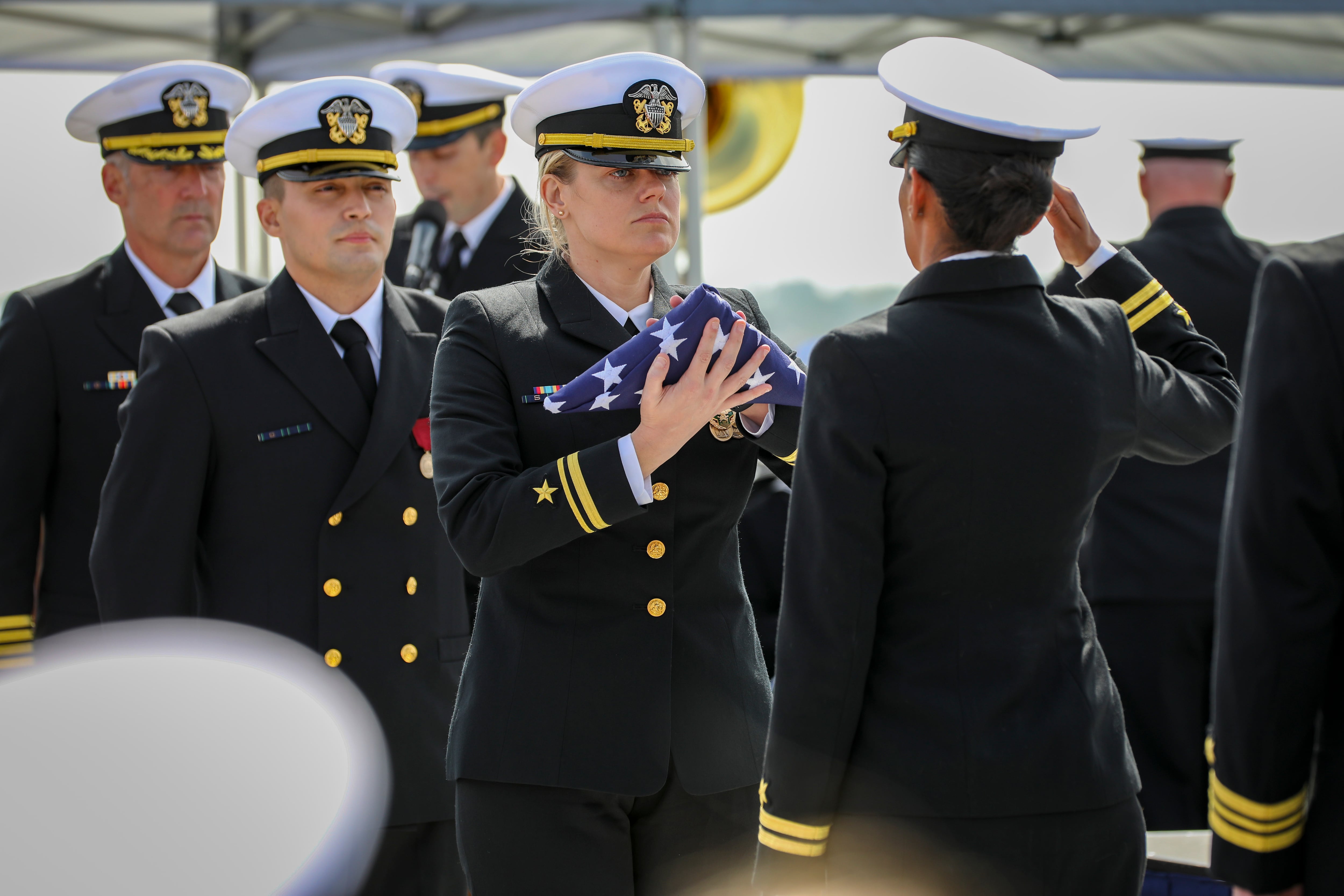 The Story of a Military Blue Tie
